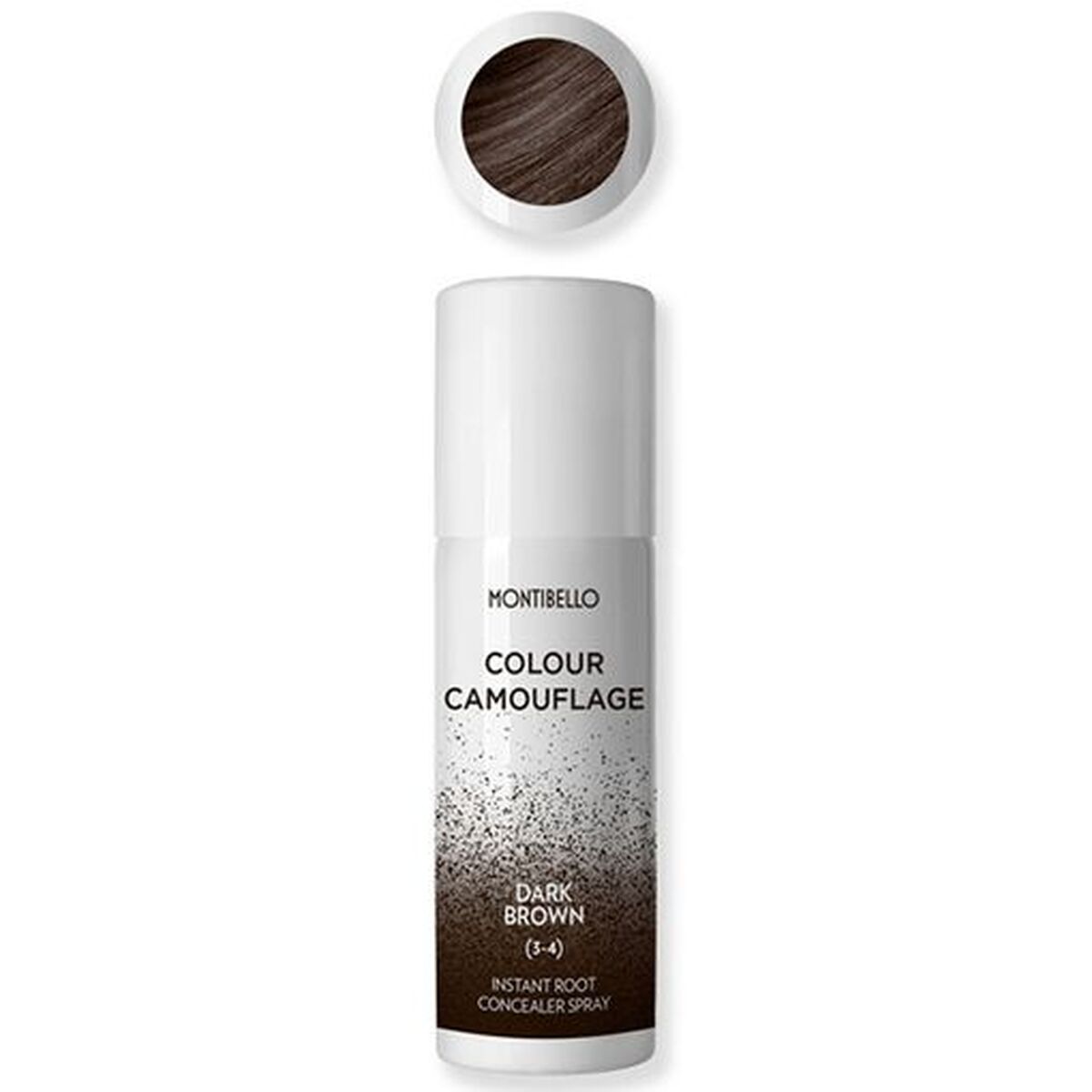 Spray Correttore Delle Radici Montibello Colour Camouflage Castano Scuro 125 ml