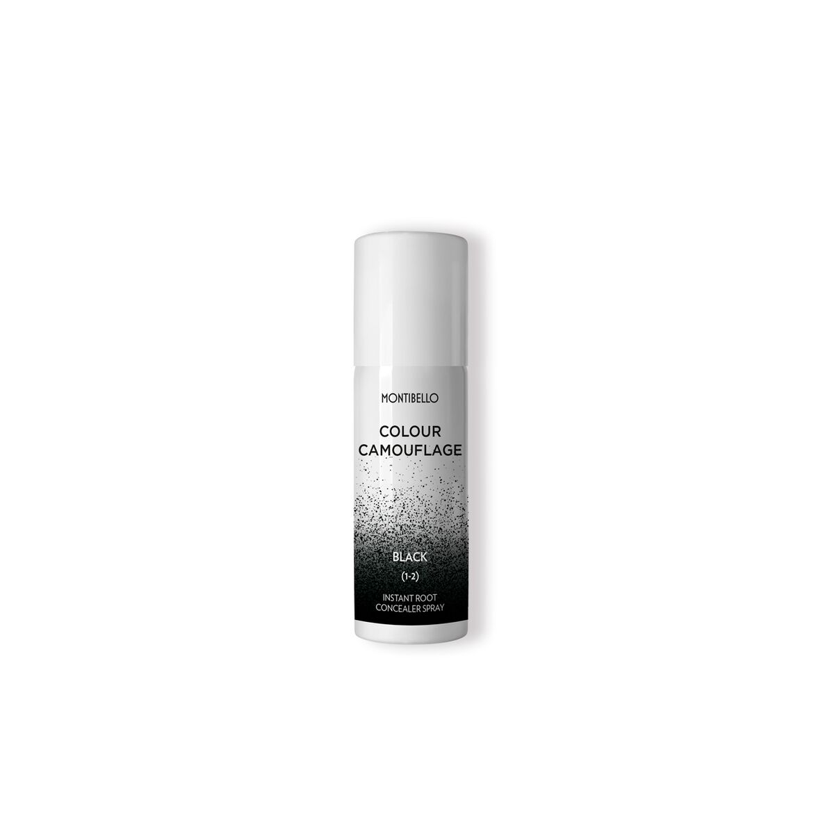 Spray Correttore Delle Radici Montibello Colour Camouflage Nero 125 ml