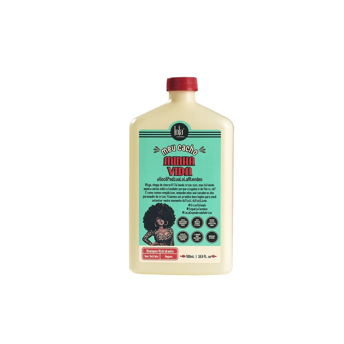 Shampoo Per Capelli Ricci Lola Cosmetics My Curl, My Life 500 ml
