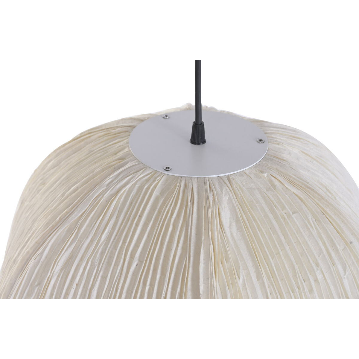Lampadario Home Esprit Carta Acciaio 43,5 X 43,5 X 24,5 cm - Image 4