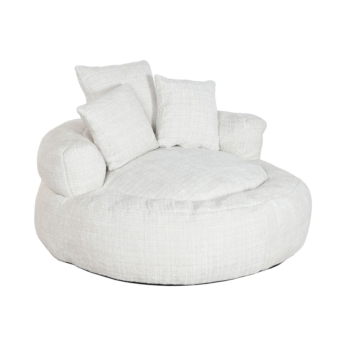 Poltrona Home Esprit Bianco 104 X 104 X 50 cm