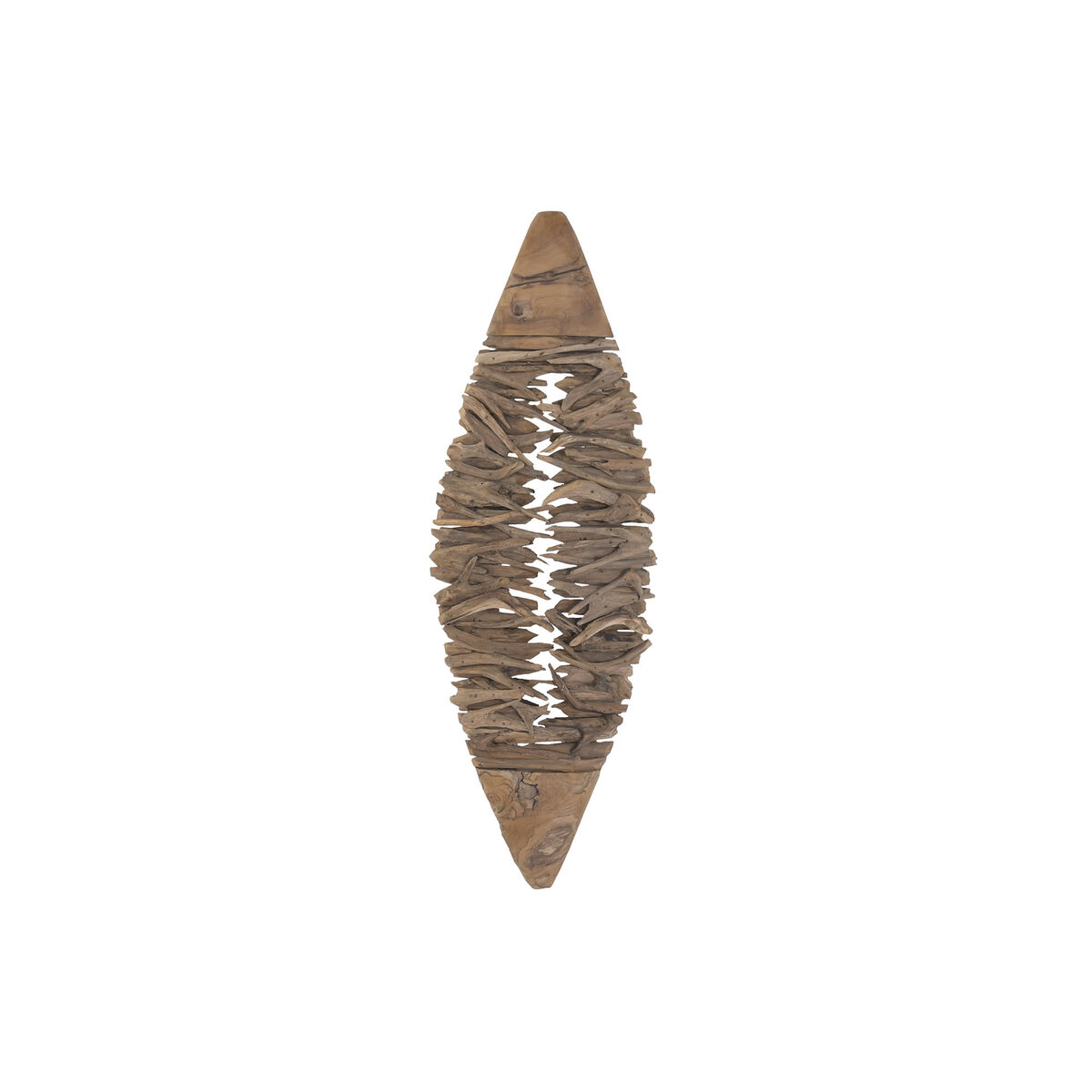 Lampada Da Parete Home Esprit Marrone Naturale 49 X 10 X 140 cm