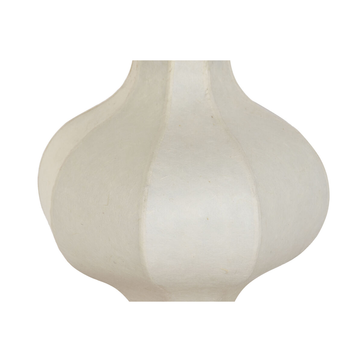 Lampadario Home Esprit Bianco Naturale Carta Acciaio 50 X 50 X 60,6 cm - Image 4