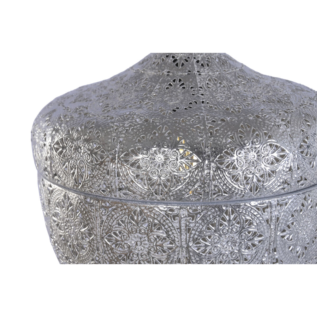 Lampadario Home Esprit Argentato Metallo 50 W 30 X 30 X 55 cm - Image 3
