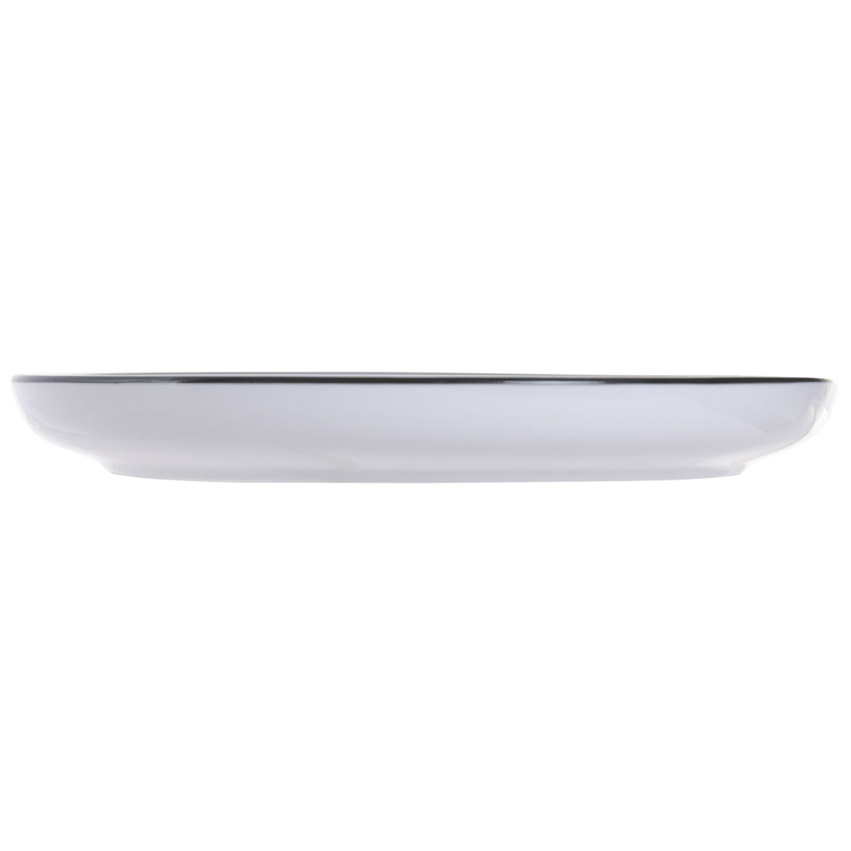 Set Di Stoviglie Home Esprit Bianco Nero Porcellana 18 Pezzi - Image 4