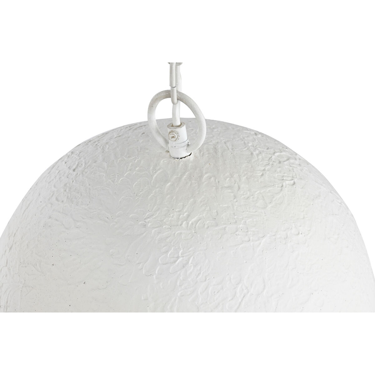 Lampadario Home Esprit Bianco Dorato Metallo Ferro 50 W 58 X 58 X 85 cm - Image 4