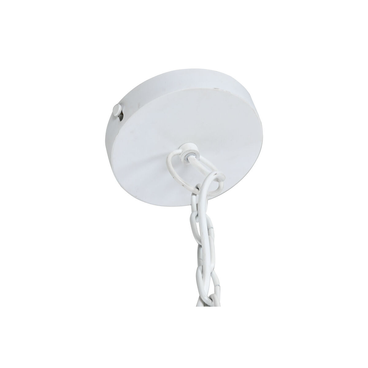 Lampadario Home Esprit Bianco Dorato Metallo Ferro 50 W 58 X 58 X 85 cm - Image 5