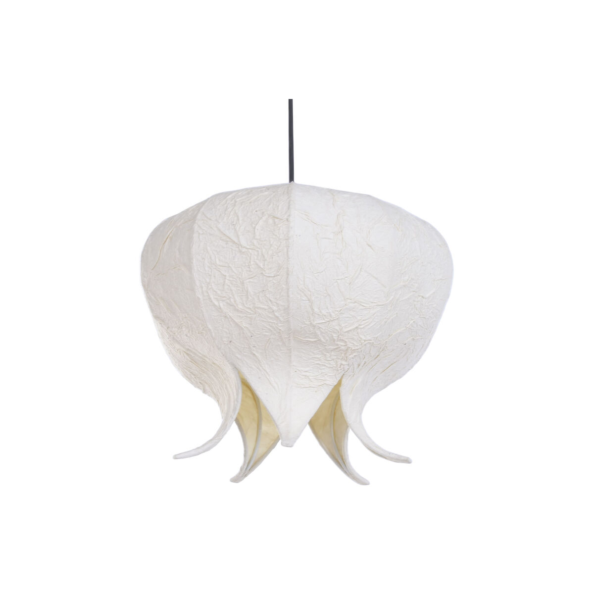 Lampadario Home Esprit Carta Acciaio 35,5 X 35,5 X 28,5 cm - Image 6