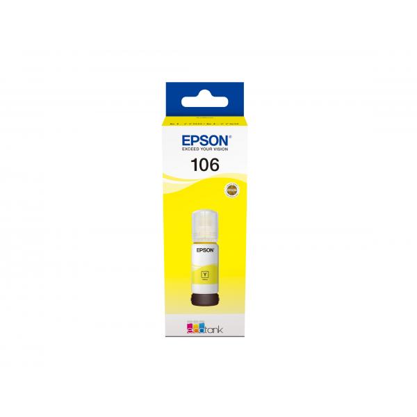 Epson 106 - 70 Ml - Giallo - Originale - Serbatoio Inchiostro