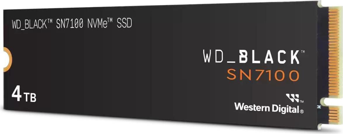 Wd Ssd M.2 2280 4tb Black Sn7100 Pcie 4.0/nvme Di - Solid State Disk - Nvme (wds400t4x0e)