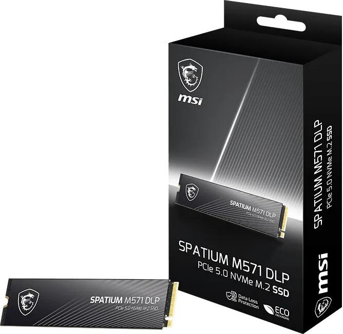 Ssd 4tb Msi Spatium M571 (m.2 2280) Pcie Gen5 X4 Nvme (s78-440r220-P83)