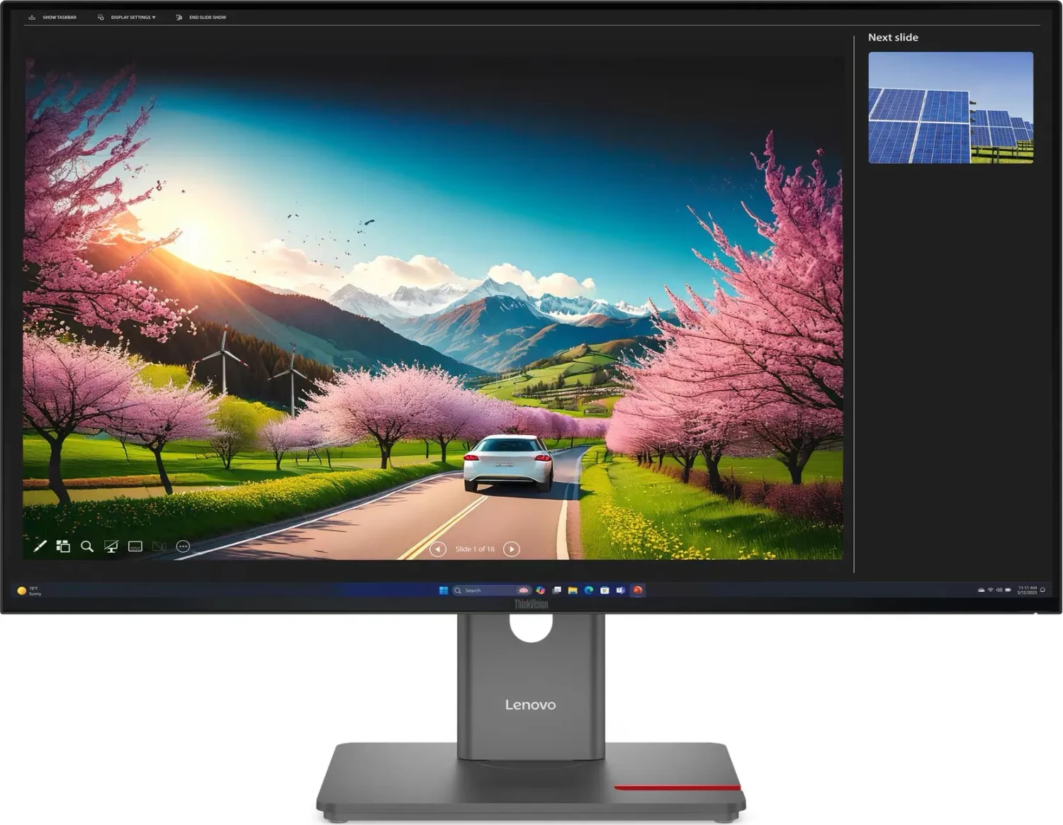 Lenovo Thinkvision P32uD-40 - LeD-Monitor - 81.3 Cm (32") (31.5" Sichtbar) - 3840 X 2160 4k @ 120 Hz - Ips - 350 Cd/m² - 1500:1 - Hdr10 - 4 Ms - 2xth