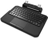 Zebra - Tastatur - Mit Touchpad, Integrierter Griff - Hinterleuchtet - Dock - Qwertz - Deutsch - Tastenschalter: ScissoR-Switch (kyB-Et6X-2in1-De1-01)