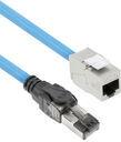 Act Blue 70 Meters S/ftp Cat6a B2ca Poe++ 100w Solid Prefab Installation Cable, Rj45 Male ? Female (fb0170)