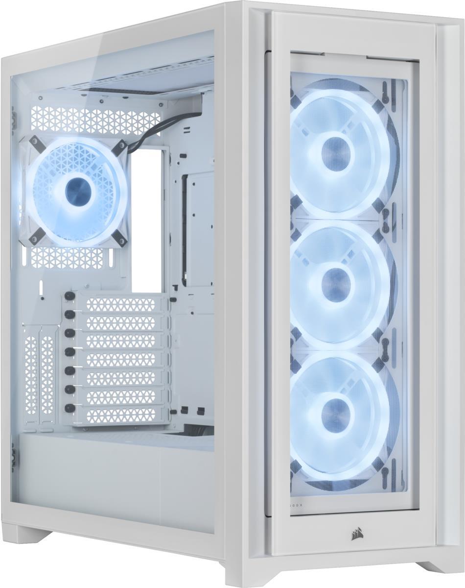 Corsair 5000x Rgb Ql Edition Midi Tower Weiß (cC-9011233-Ww)