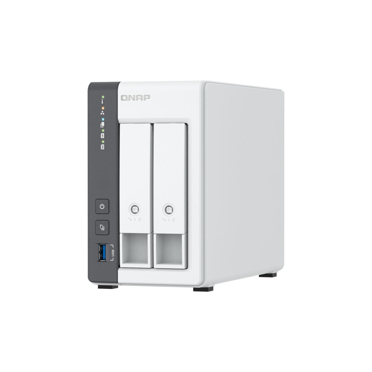 Memorizzazione In Rete Nas Qnap TS-216g Bianco Nero Arm CorteX-A55