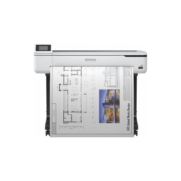 Epson SureColor SC-T5100 stampante grandi formati Wi-Fi Ad inchiostro A colori 2400 x 1200 DPI A1 [594 x 841 mm] Collegamento ethernet LAN (SC-T5100 PRINTER - 36IN)