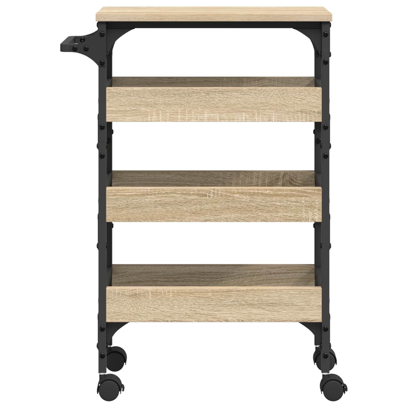 Carrello Da Cucina Rovere Sonoma 53 X 20 X 76 cm - Image 6