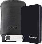 Intenso Festplatte, Extern, 6,35 Cm, 2,5 Zoll, 2 Tb Kapazität, Bis Zu 75 Mb/sekunde Schreibgeschwind (6023890)