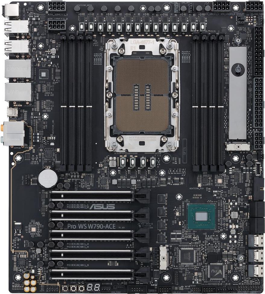 Asus Pro Ws W790-Ace - Motherboard - Ssi Ceb - Lga4677 SockeT-E - W790 Chipsatz - 10 Gigabit Lan, 2,5 Gigabit Lan - Hd Audio (8-Kanal) (90mb1c70-M0ea