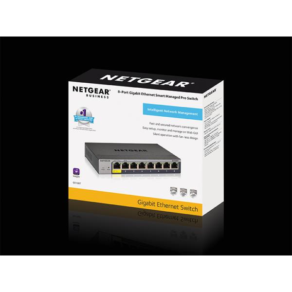 SWITCH GIGABIT SMART MANAGED PRO 8P - Image 3
