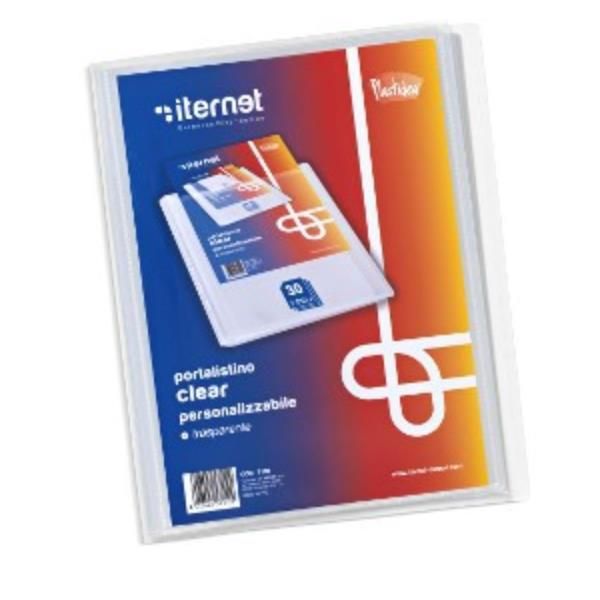PORTALIST CLEAR PERSONALIZ 30 FOGLI