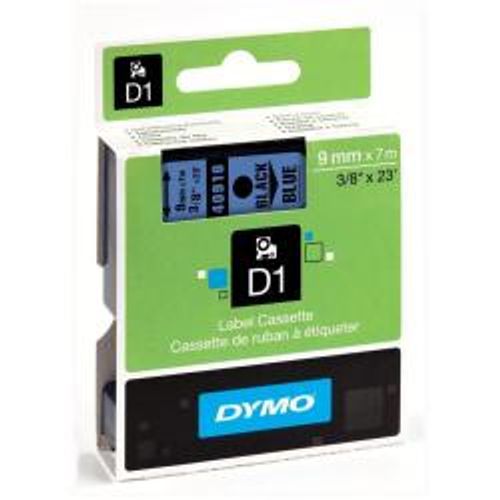 NASTRO D1 9MMX7M NERO/BLU