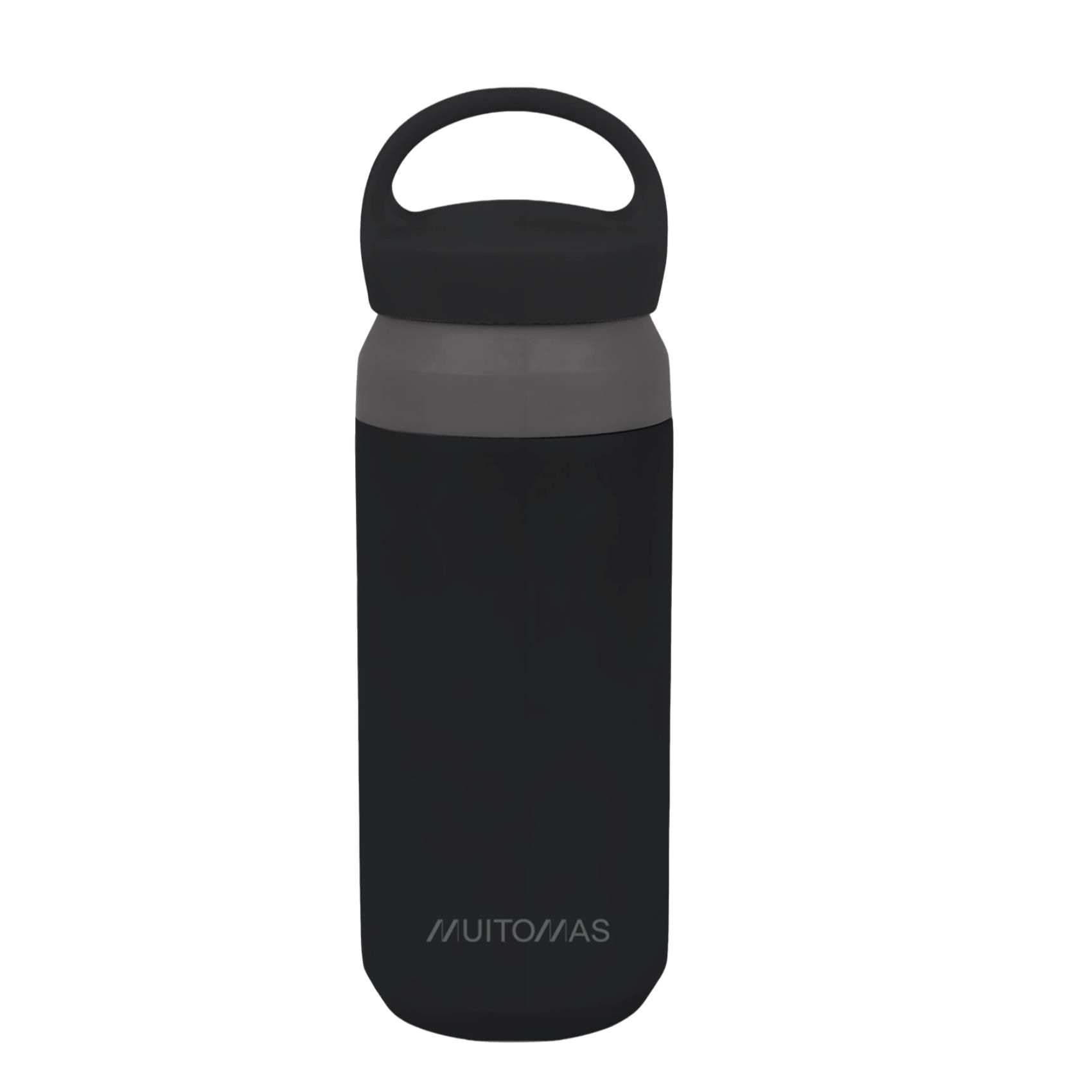 MUITOMAS WATERBOTTLE 500ML BLACK