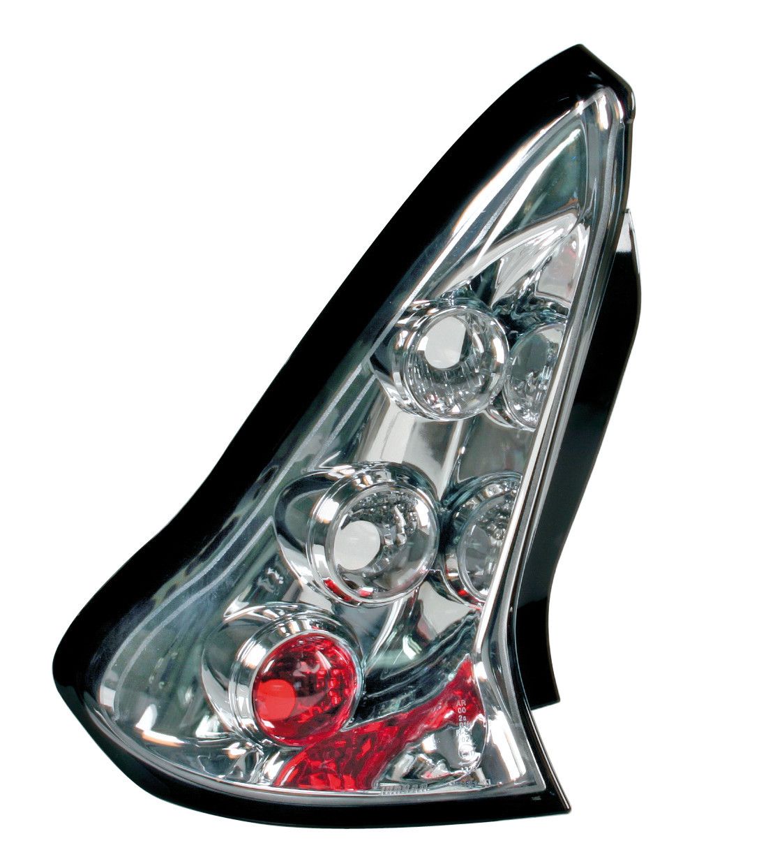 Coppia fanali posteriori - compatibile per Citroën C4 (11/04>) - Cromo