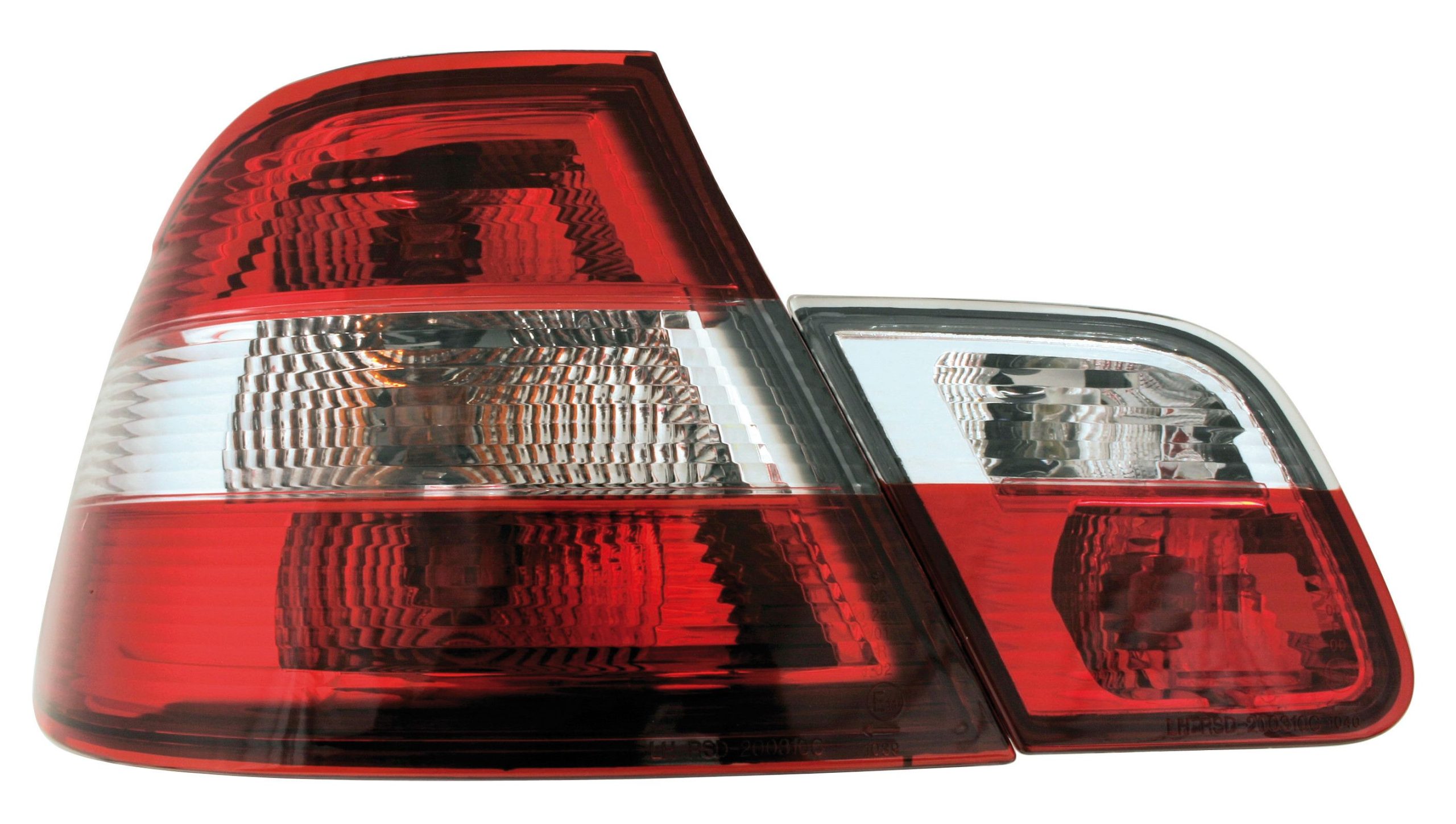 Coppia fanali posteriori - compatibile per Bmw E46 (1999-2002) - Crystal