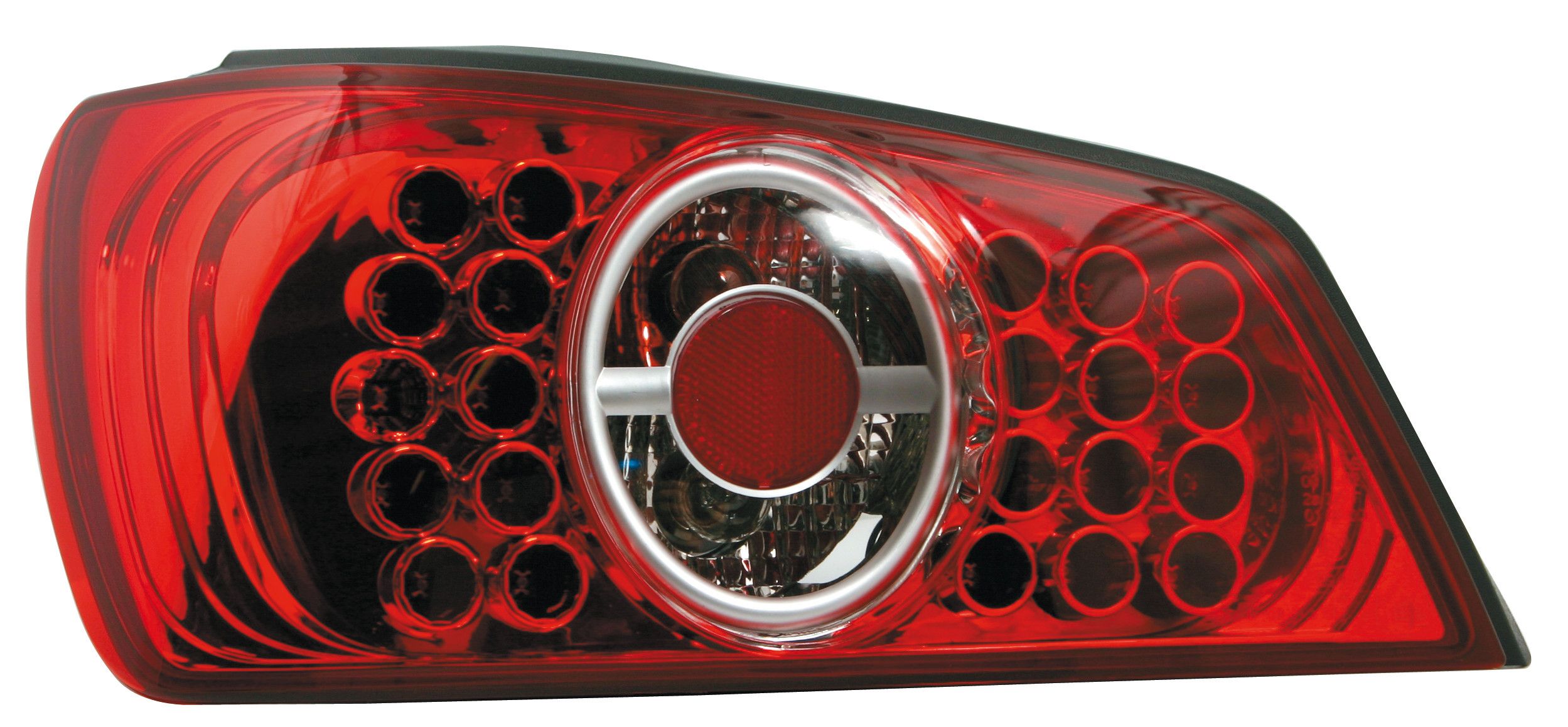 Coppia fanali posteriori LED - compatibile per Peugeot 306 (5/93-7/01) - Rosso