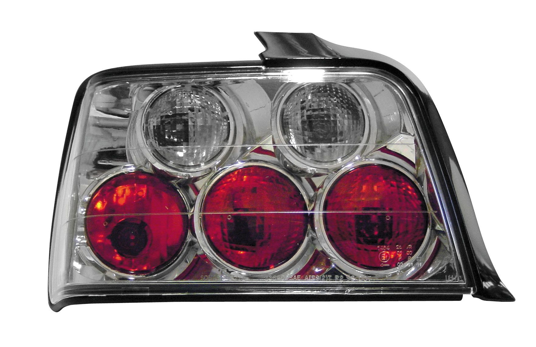 Coppia fanali posteriori - compatibile per Bmw E36 (9/90-3/98) - Cromo