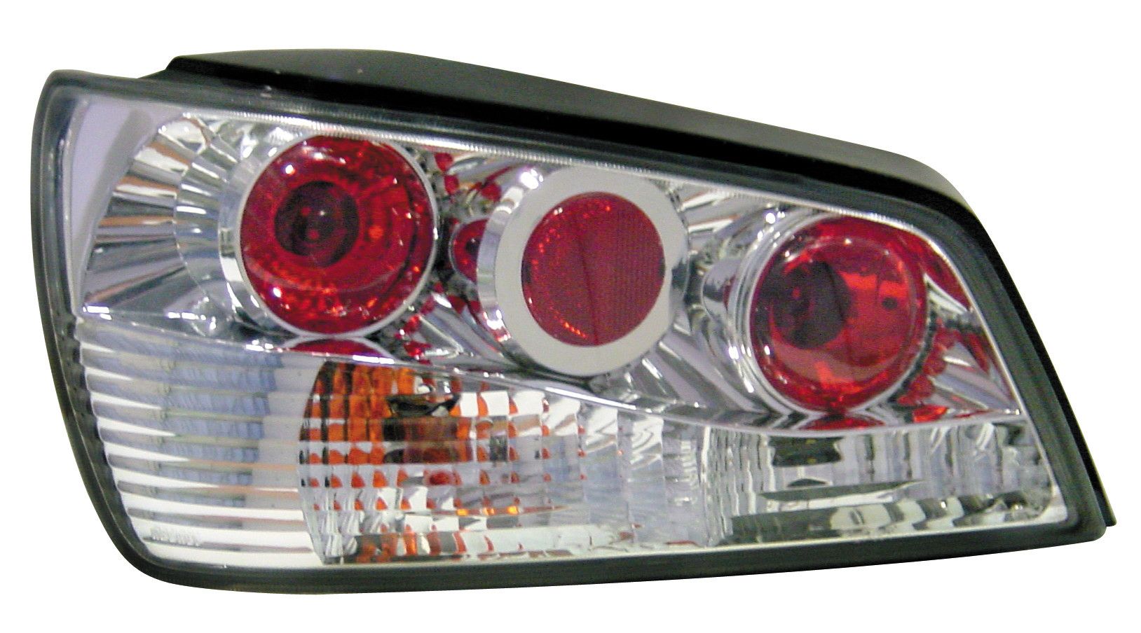 Coppia fanali posteriori - compatibile per Peugeot 306 (5/93-3/97) - Cromo