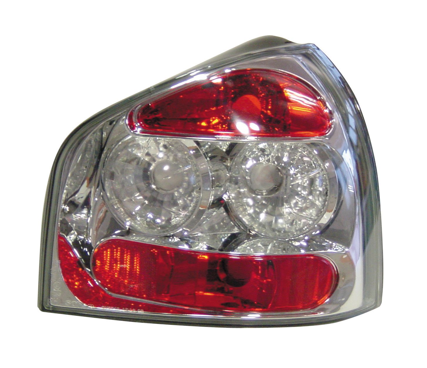 Coppia fanali posteriori - compatibile per Audi A3 (9/96-4/03) - Cromo