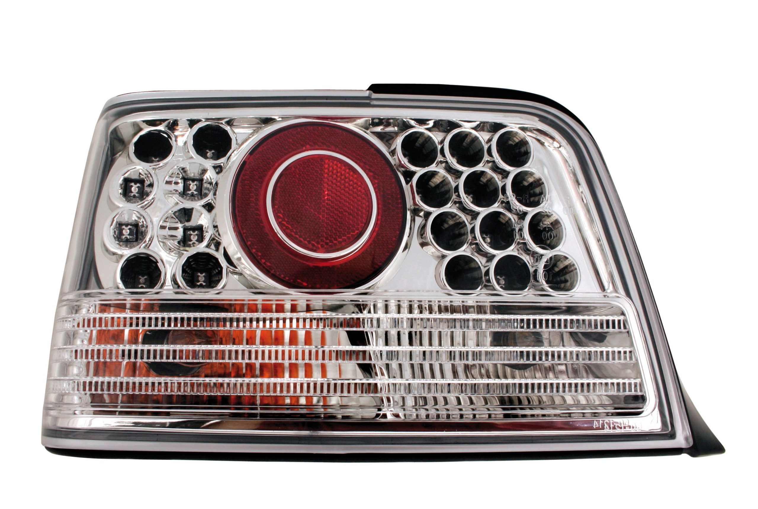 Coppia fanali posteriori LED - compatibile per Bmw E36 (9/90-3/98) - Cromo