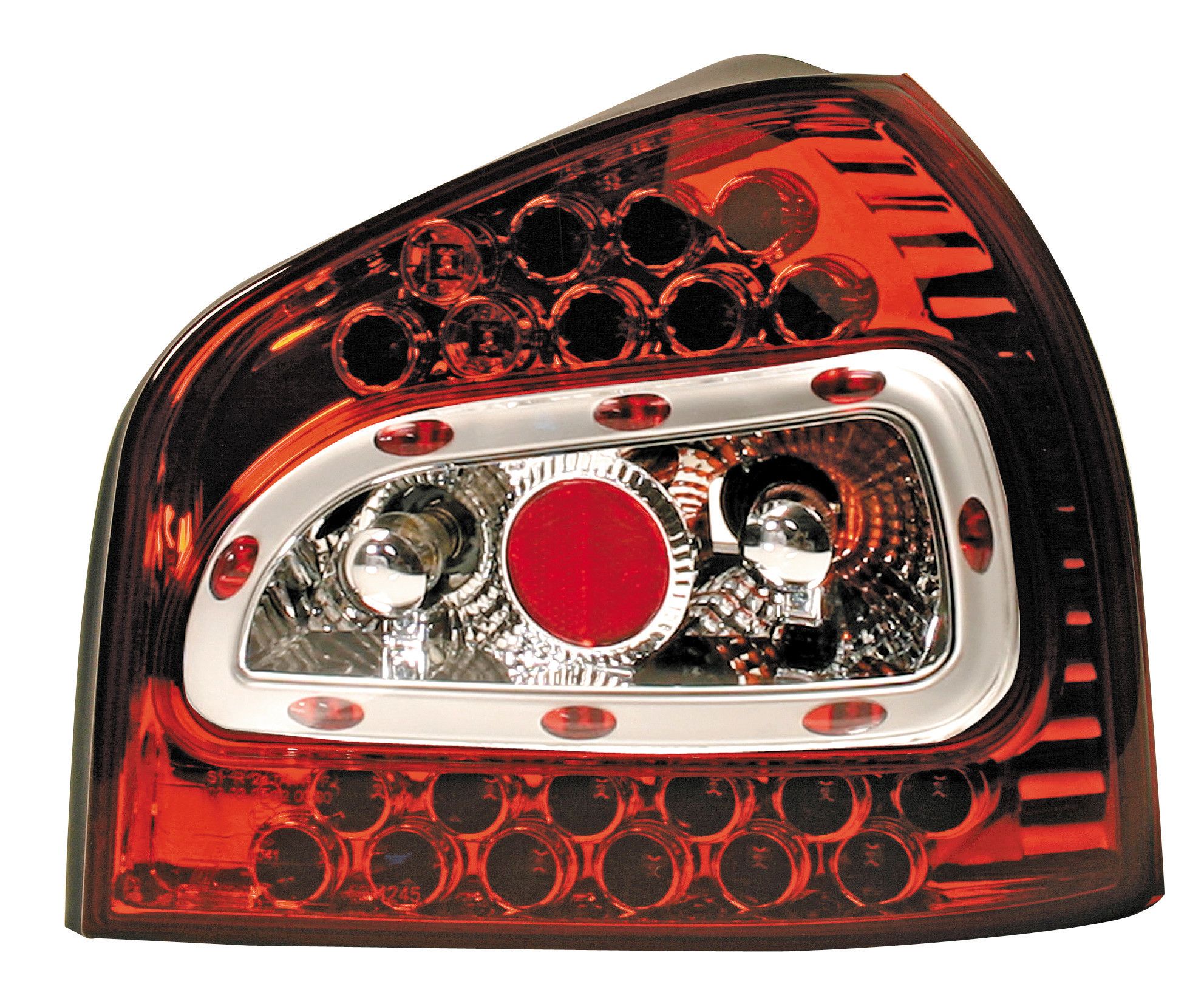 Coppia fanali posteriori LED - compatibile per Audi A3 (9/96-4/03) - Rosso