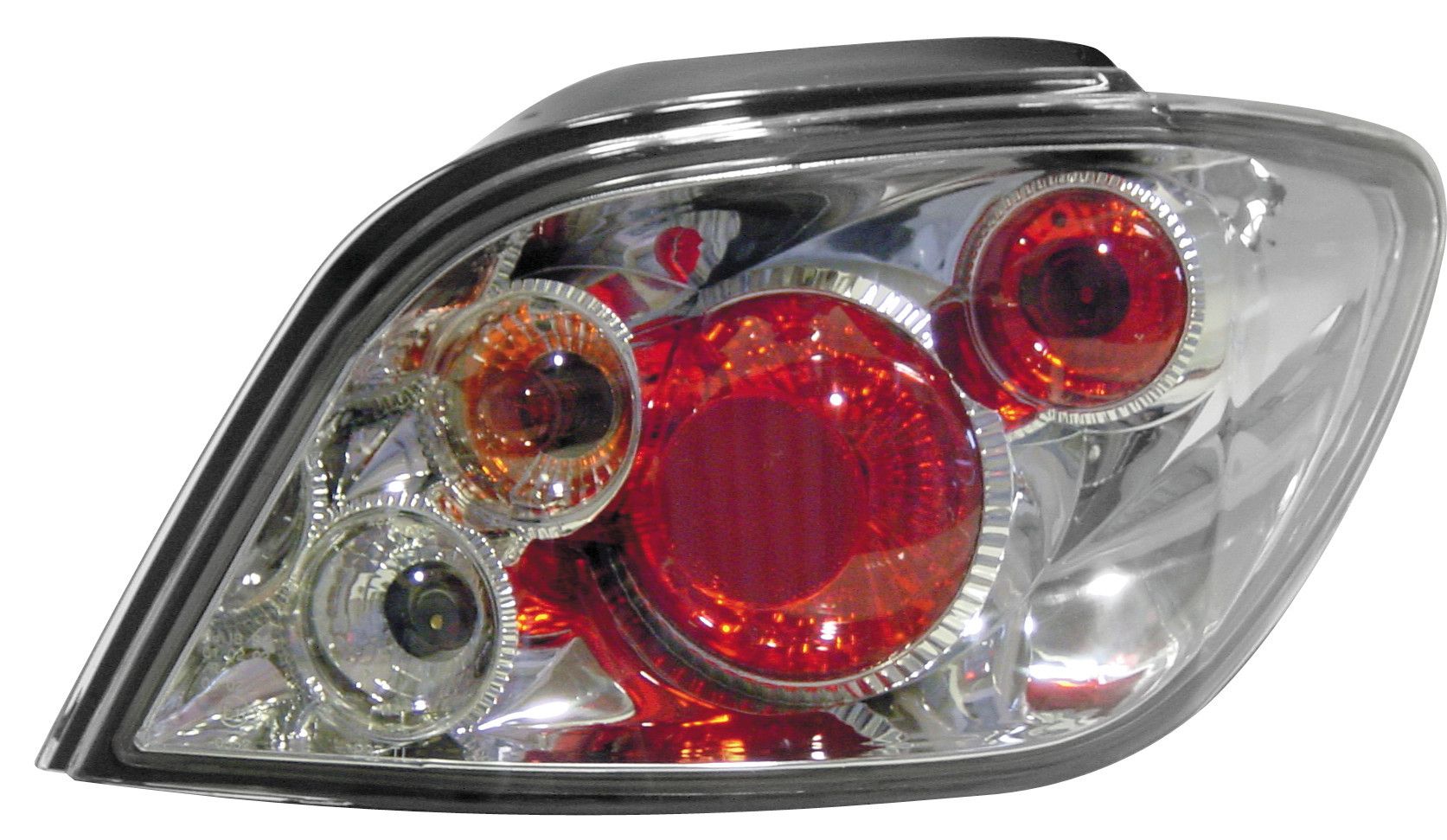 Coppia fanali posteriori - compatibile per Peugeot 307 (8/00>9/05) - Cromo