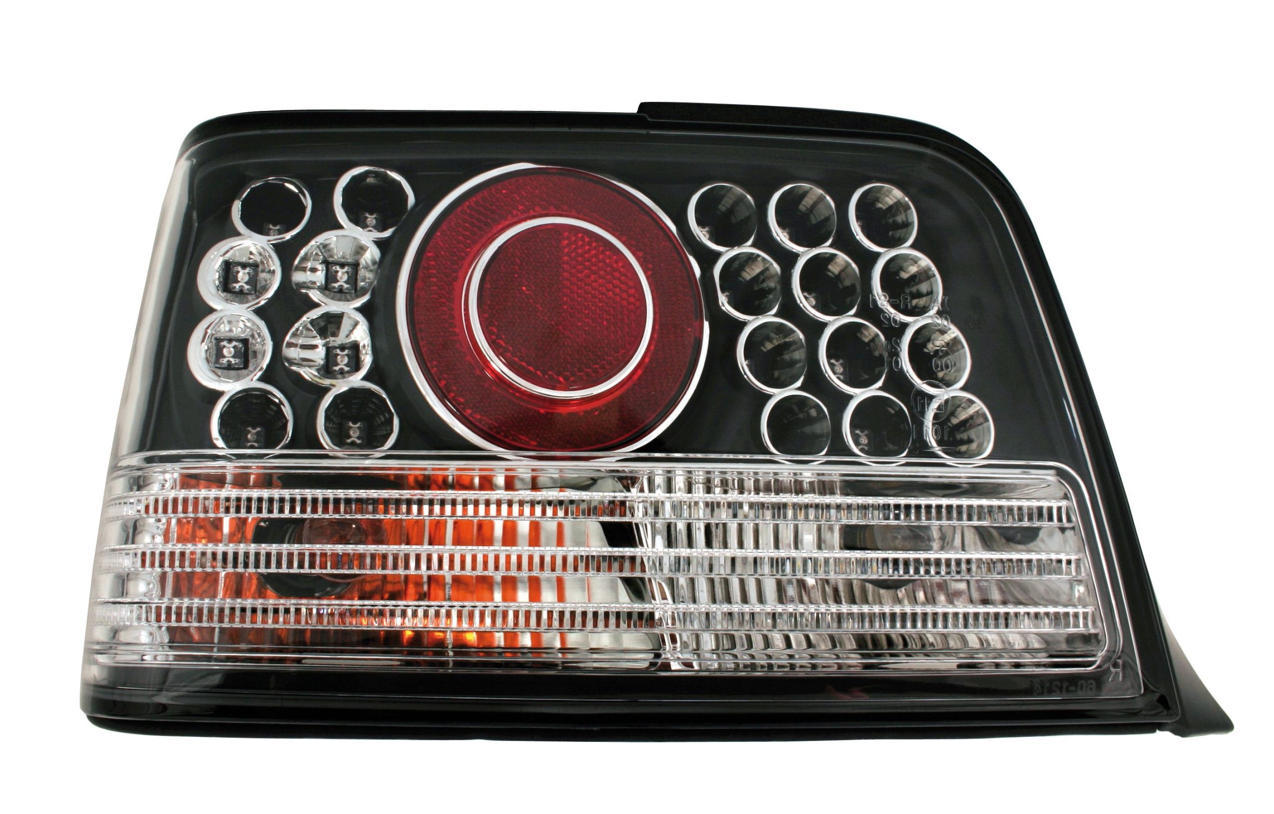 Coppia fanali posteriori LED - compatibile per Bmw E36 (9/90-3/98) - Nero