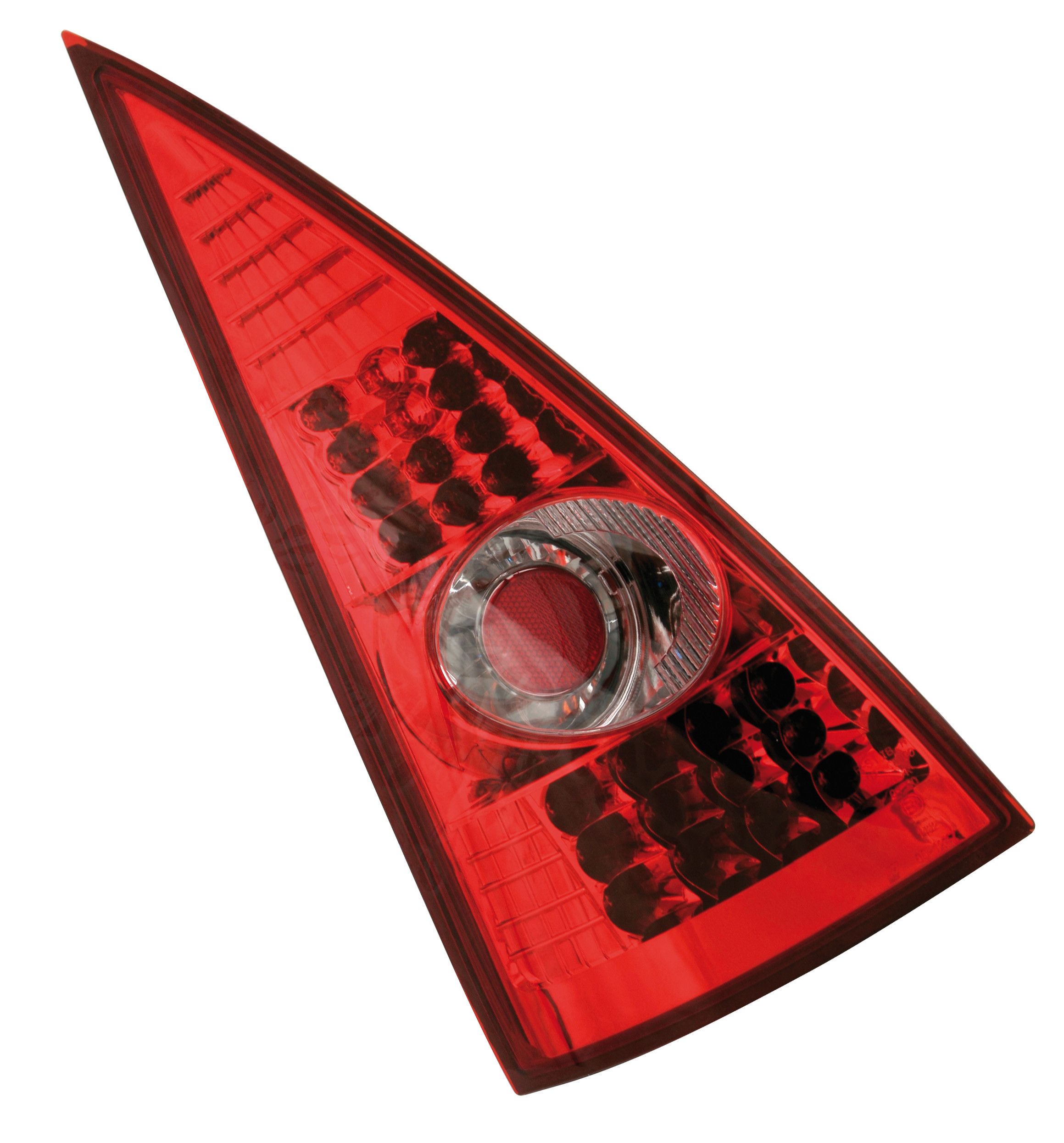 Coppia fanali posteriori LED - compatibile per Citroën C3 (2/02>) - Rosso