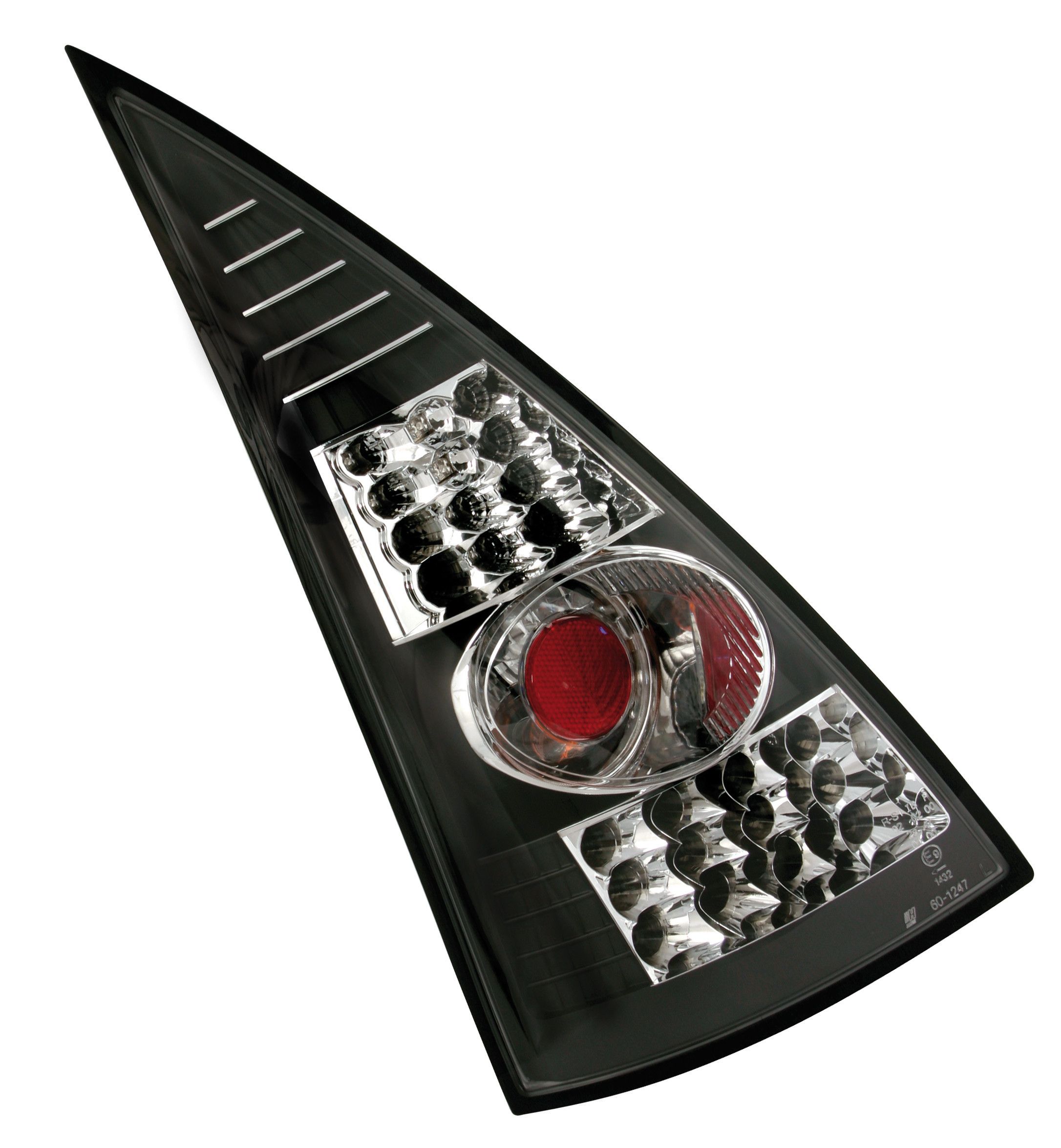 Coppia fanali posteriori LED - compatibile per Citroën C3 (2/02>) - Nero