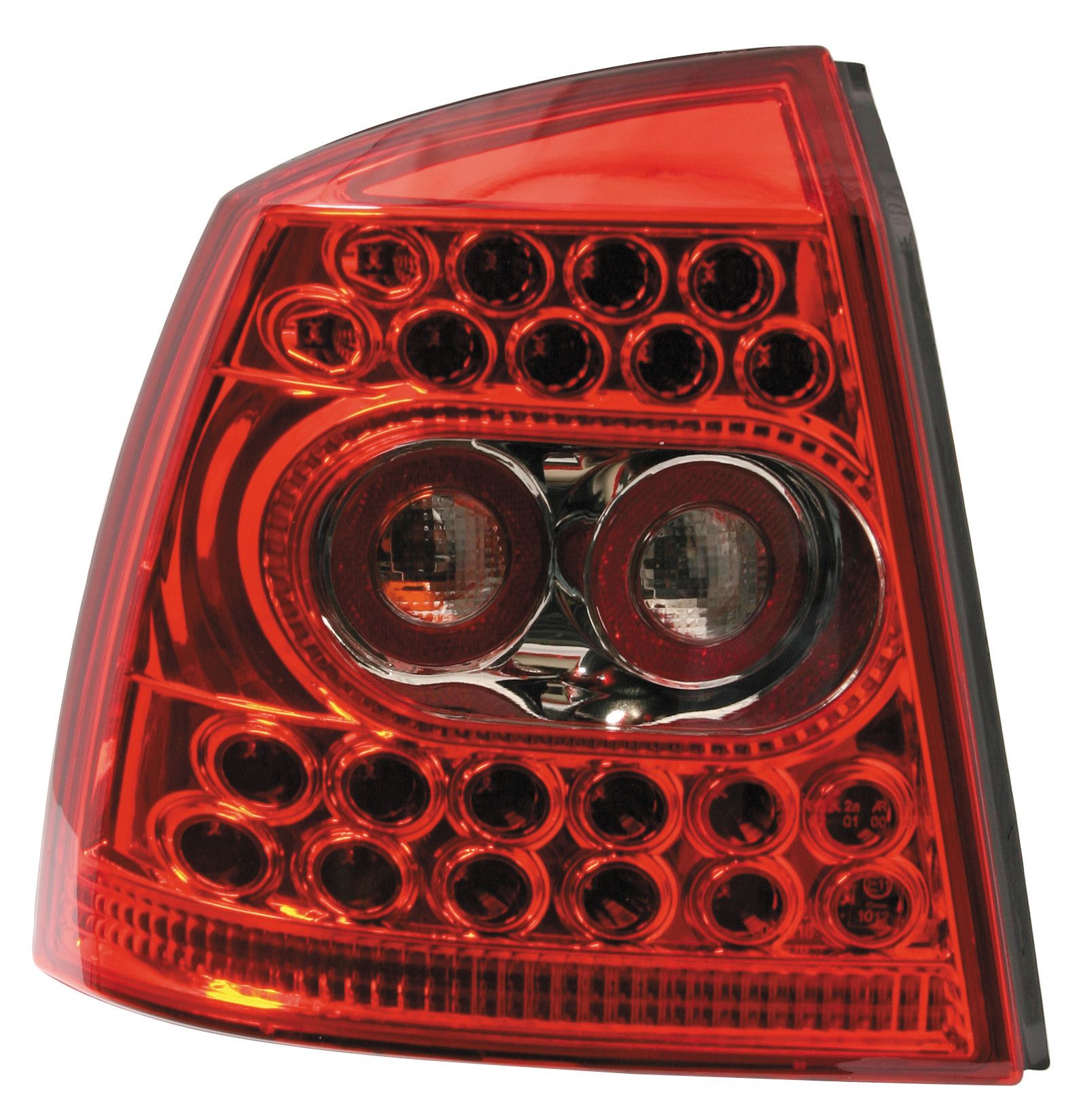 Coppia fanali posteriori LED - compatibile per Opel Astra G (2/98-3/04) - Rosso