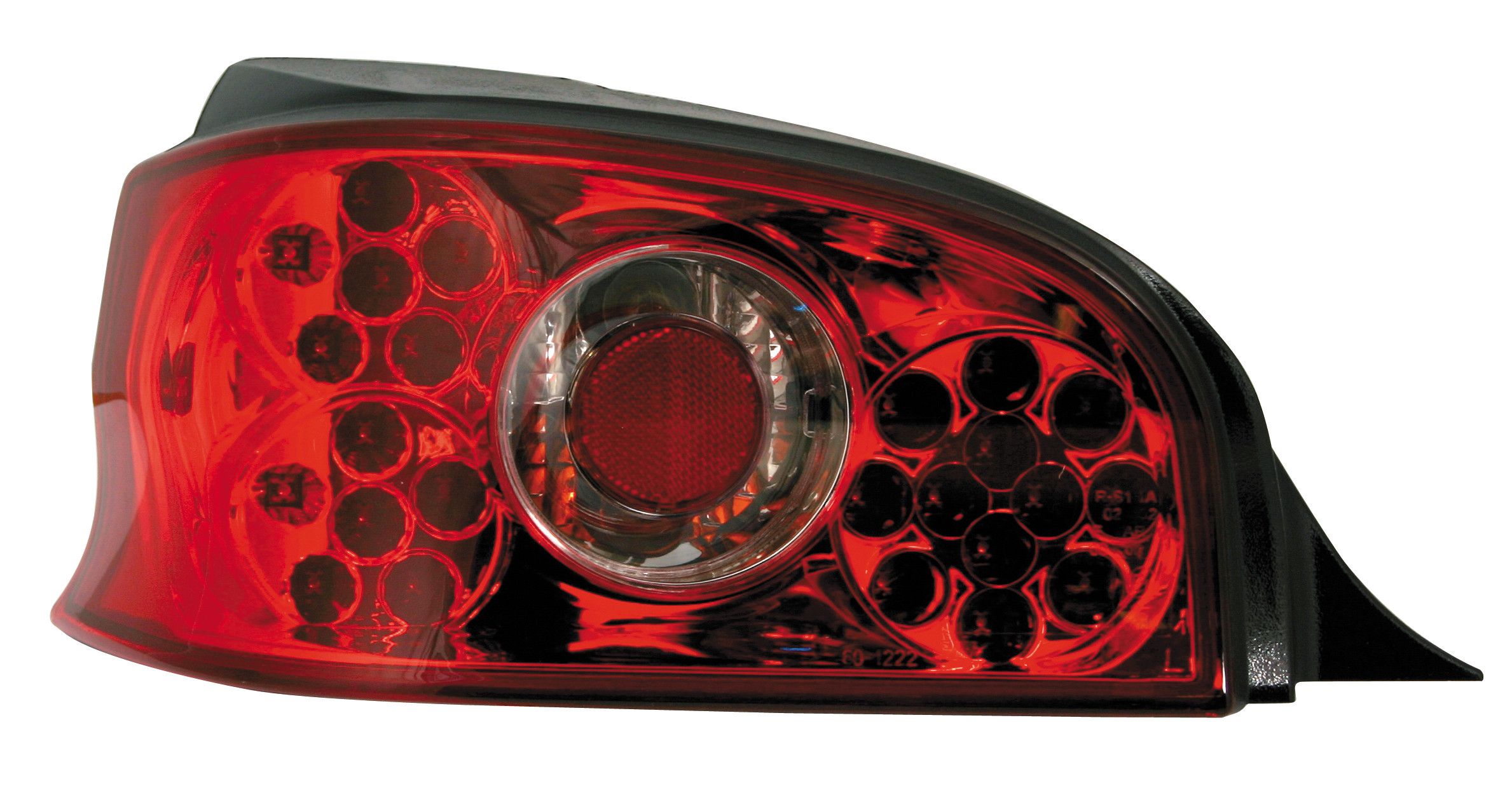 Coppia fanali posteriori LED - compatibile per Citroën Saxo (5/96-12/04) - Rosso