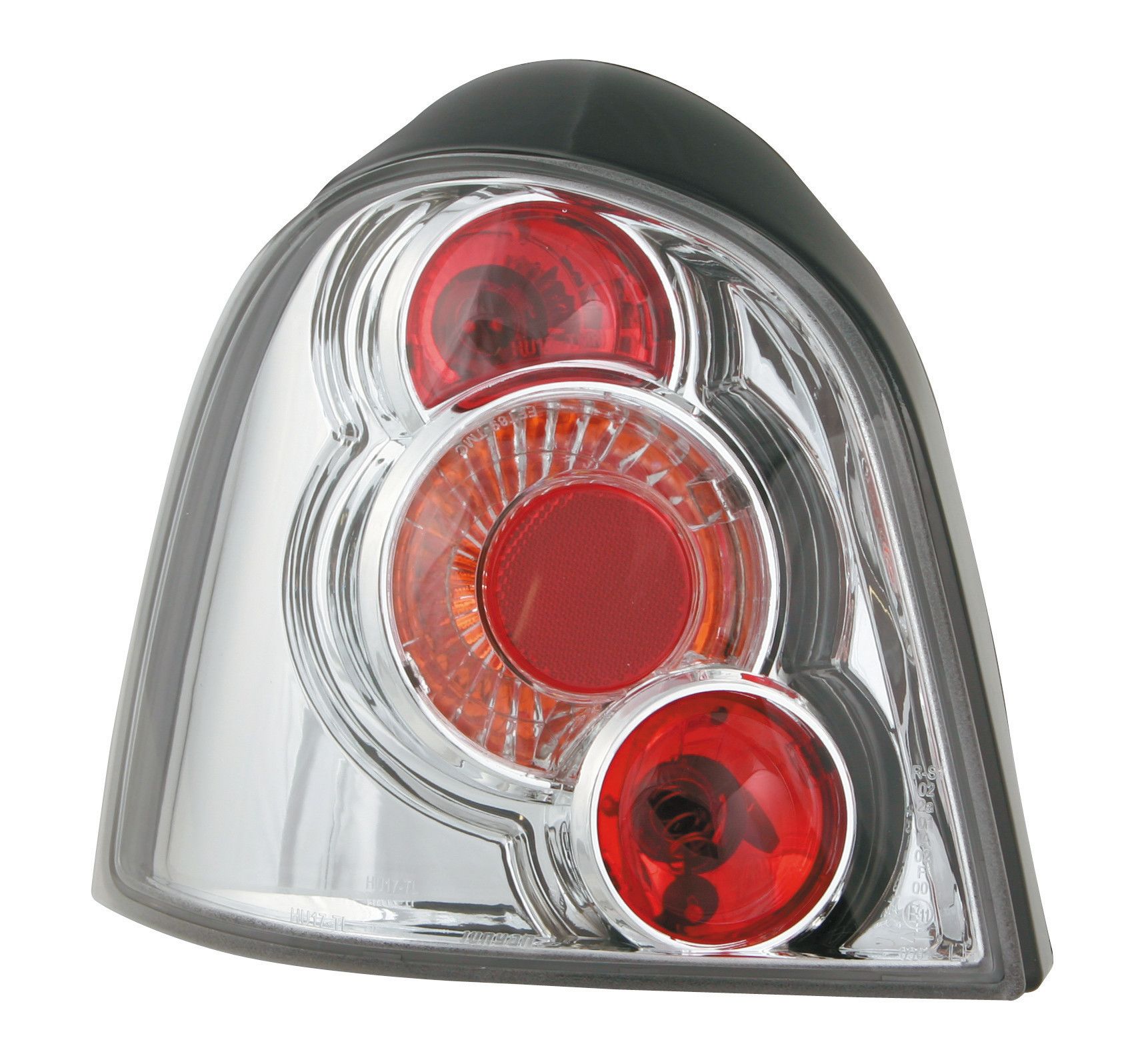 Coppia fanali posteriori - compatibile per Renault Twingo (3/93-9/00) - Cromo