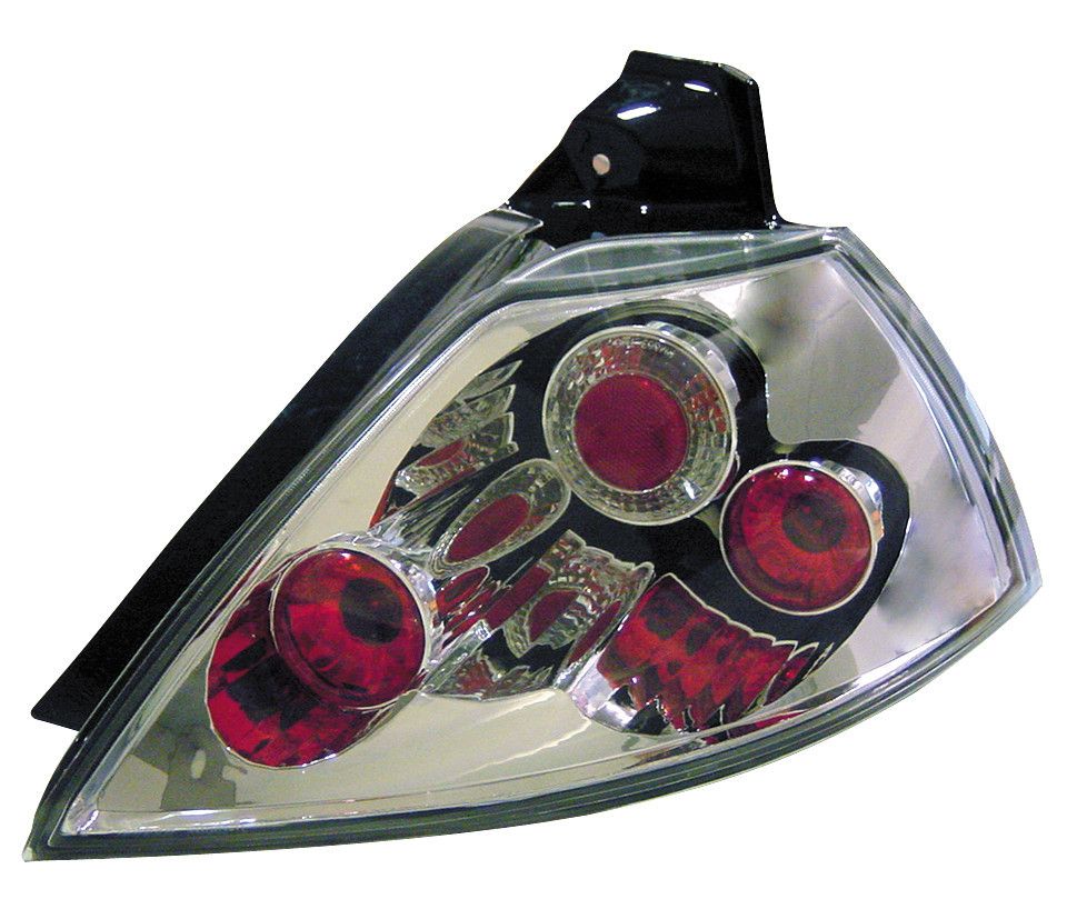 Coppia fanali posteriori - compatibile per Renault Megane (9/02>) - Cromo