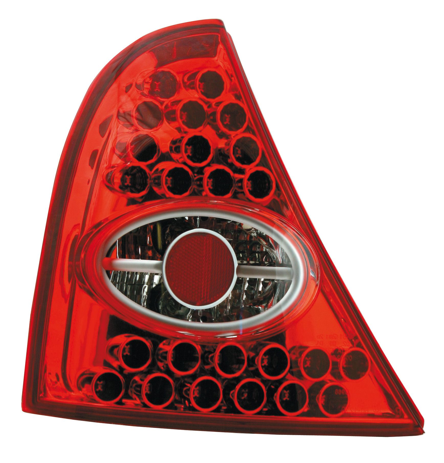 Coppia fanali posteriori LED - compatibile per Renault Clio (4/98>) - Rosso