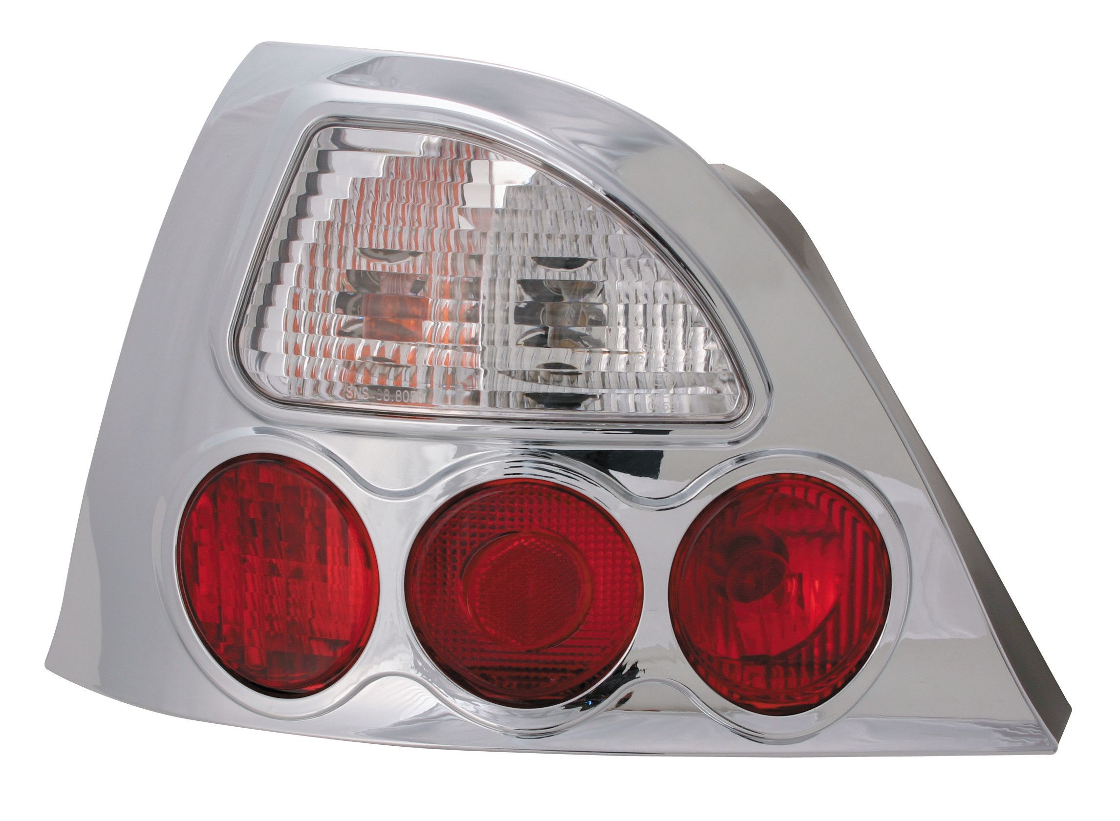Coppia fanali posteriori - compatibile per Rover 200/25 - MG ZR (11/95-5/05) - Cromo