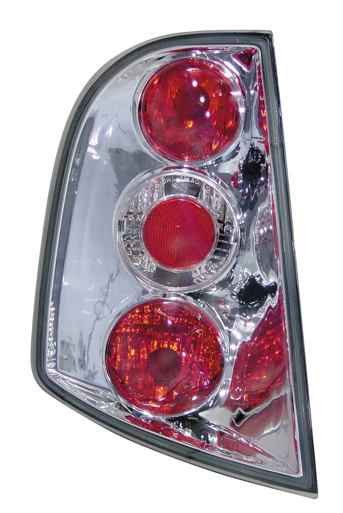 Coppia fanali posteriori - compatibile per Skoda Fabia (2/00-5/07) - Cromo