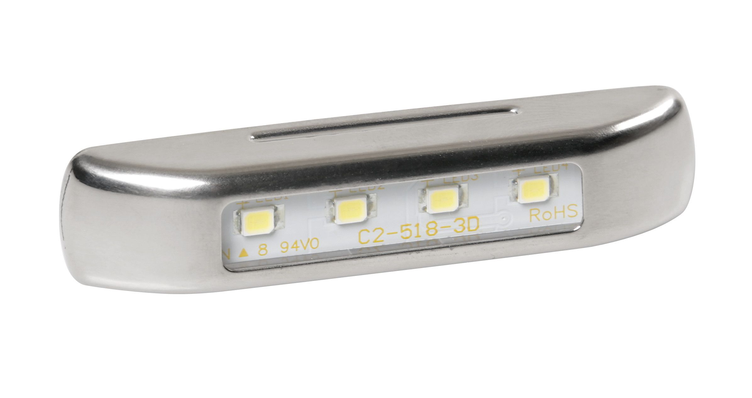 Luce decorativa - 4 Led - 12/24V - Bianco