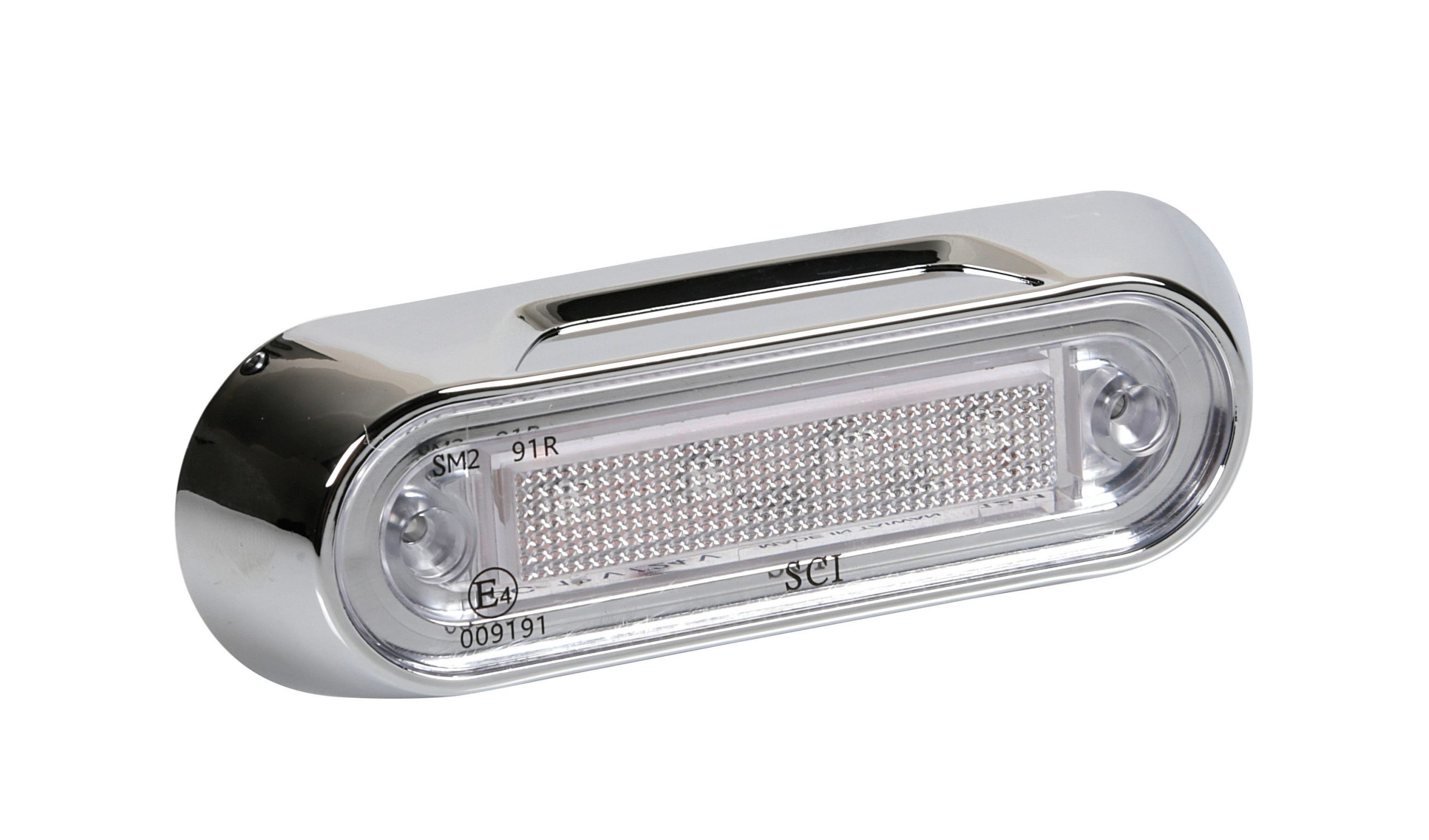 Luce ingombro - 4 Led - 12/24V - Arancio