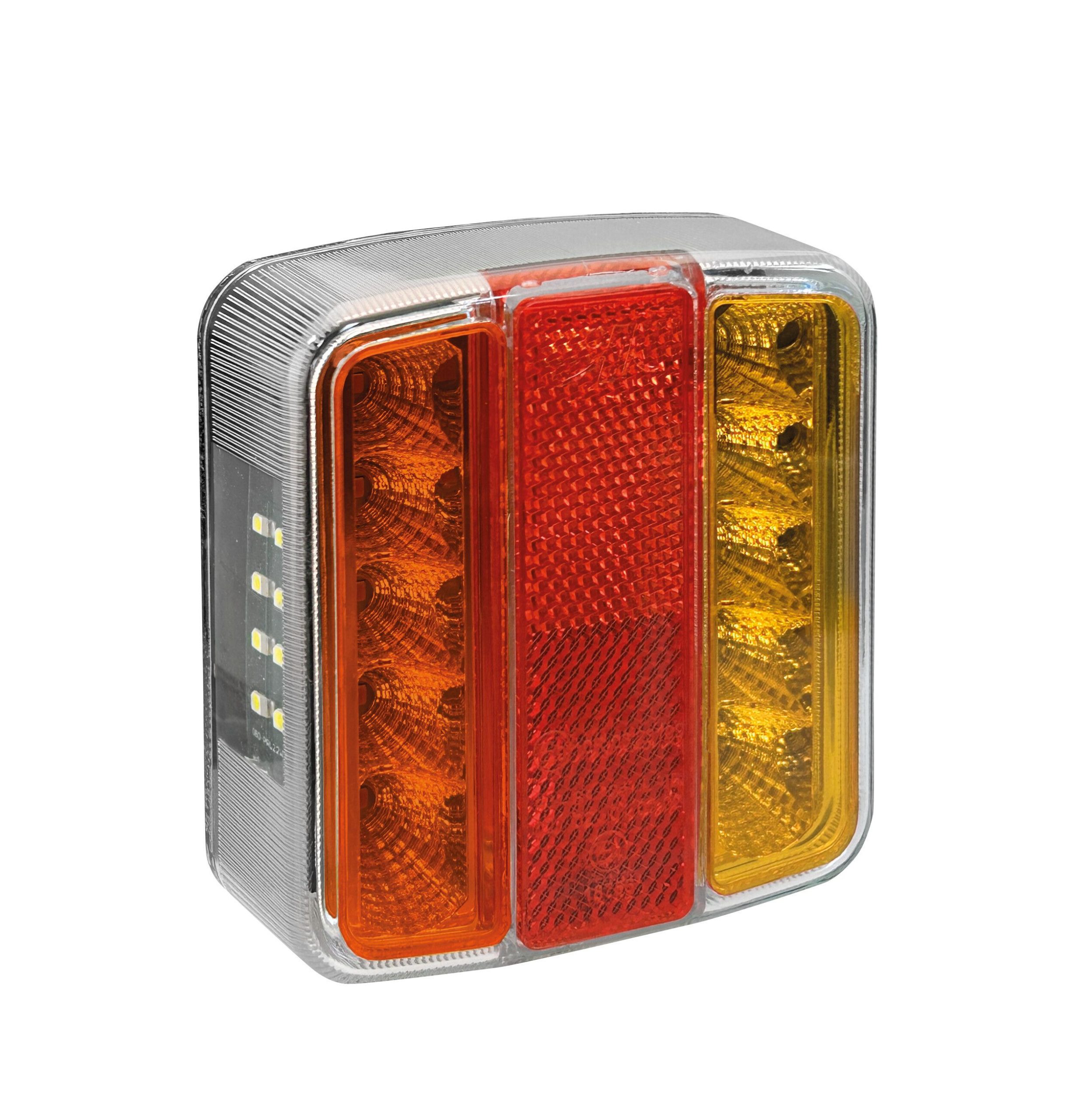 Rear Led 2, fanale posteriore a Led, 5 funzioni, 12/24V